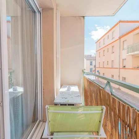 公寓 Entre Aude & Cite - T2 Cosy Avec Balcon Et Clim