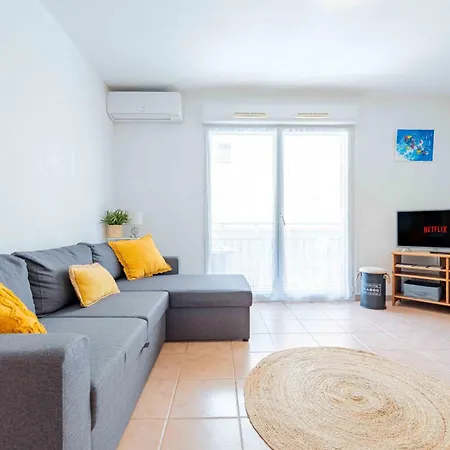 Entre Aude & Cite - T2 Cosy Avec Balcon Et Clim 公寓